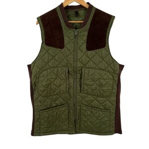 Barbour Keeperwear Quilted Men’s Outdoor Hunting Vest size L